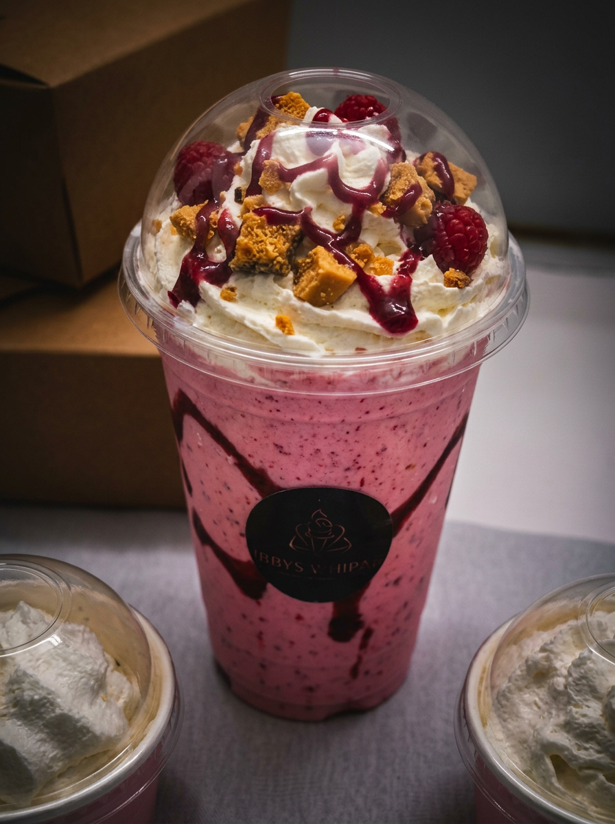 Honey Comb Raspberry Shake