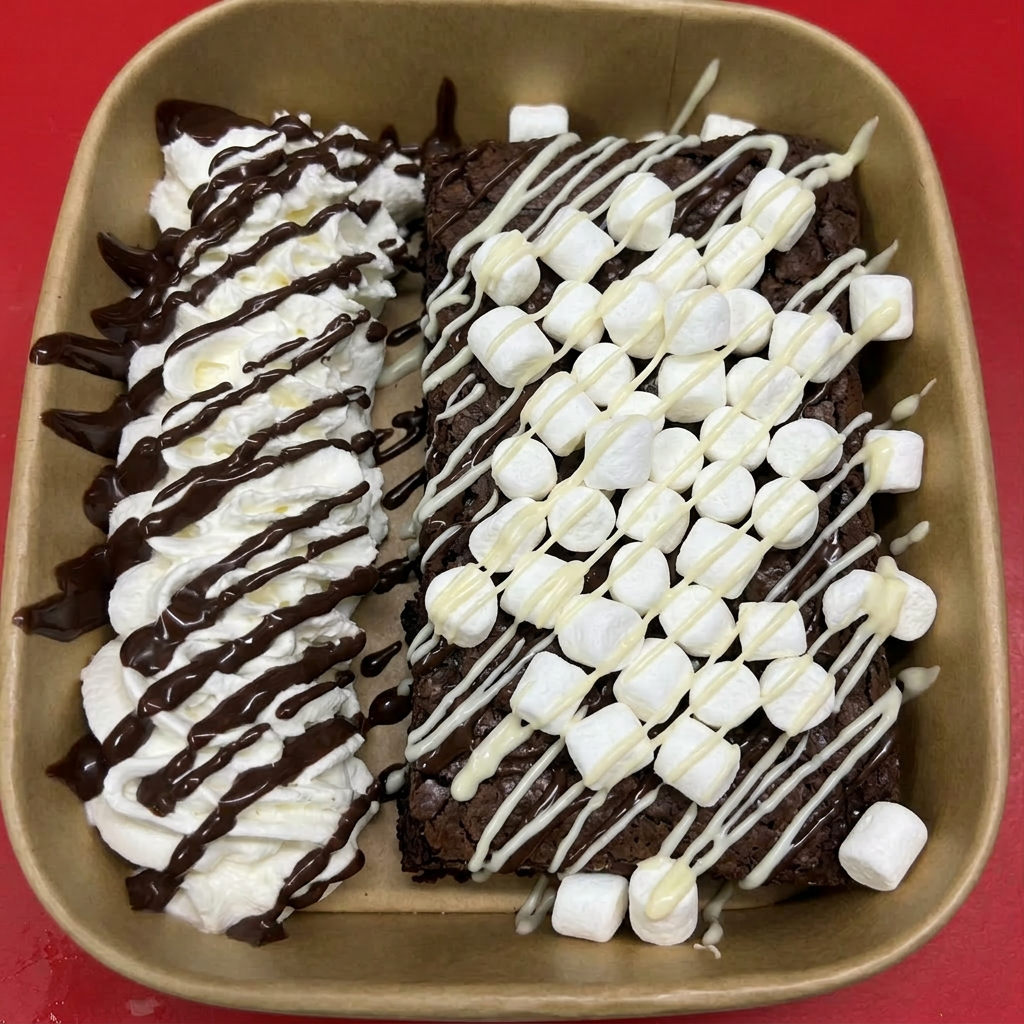 Marshmallow Brownie Tray