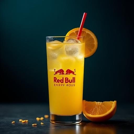 Redbull Mocktail