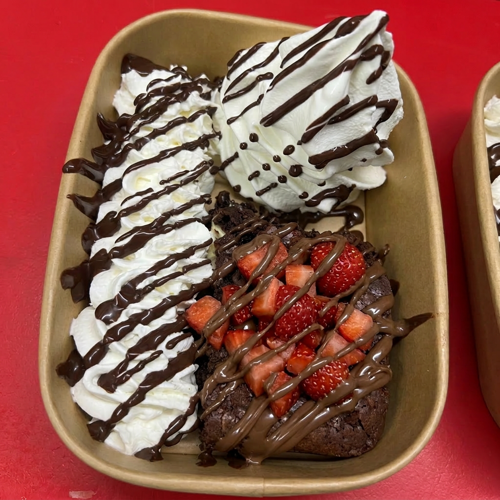Strawtella Brownie Tray